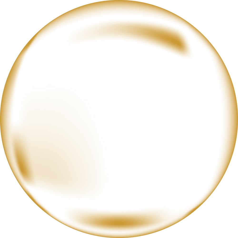 gold bubble transparent, soap bubbles, bubbly, sponge