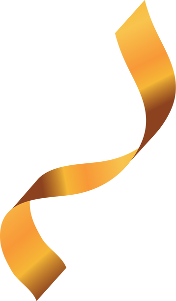 gold ribbon